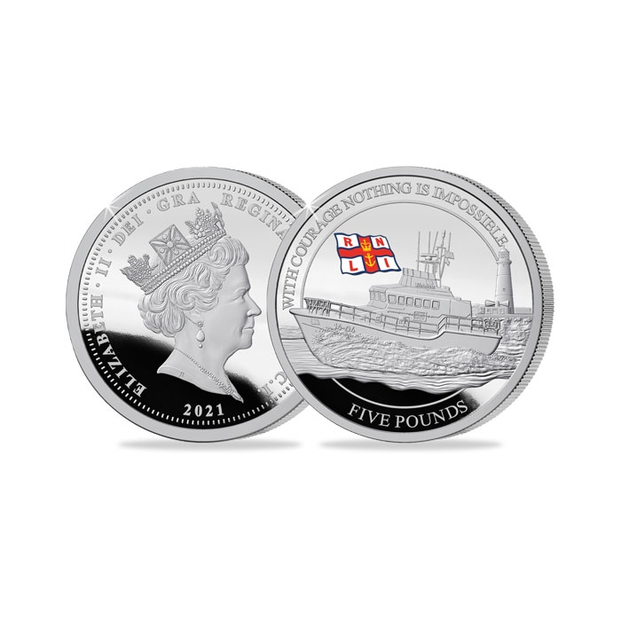 2021 RNLI Silver Proof Crown Coin