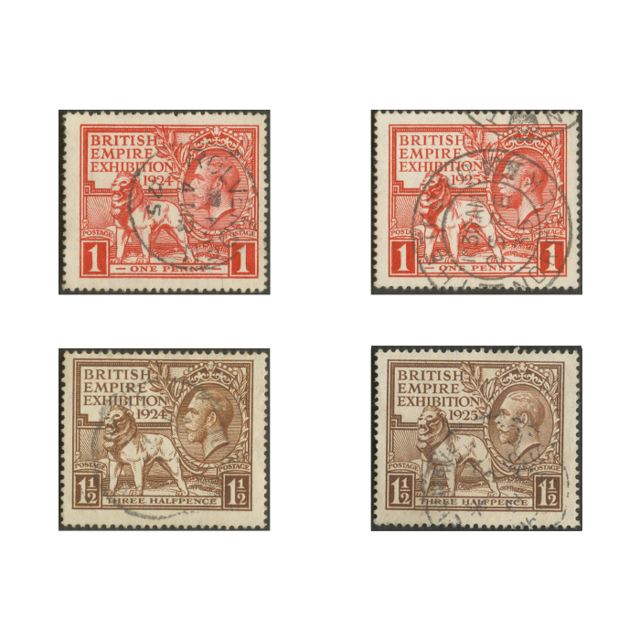 1924-25 British Empire Exhibition ‘Wembleys’ Stamp Collection