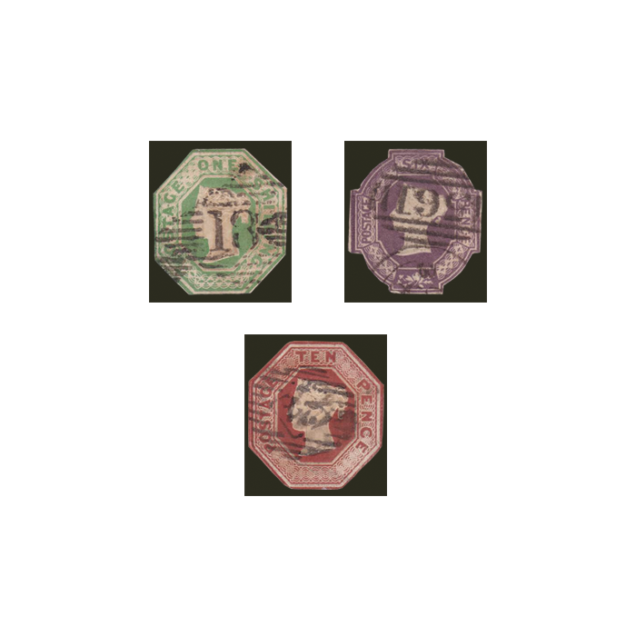 Queen Victoria Embossed Stamp Collection